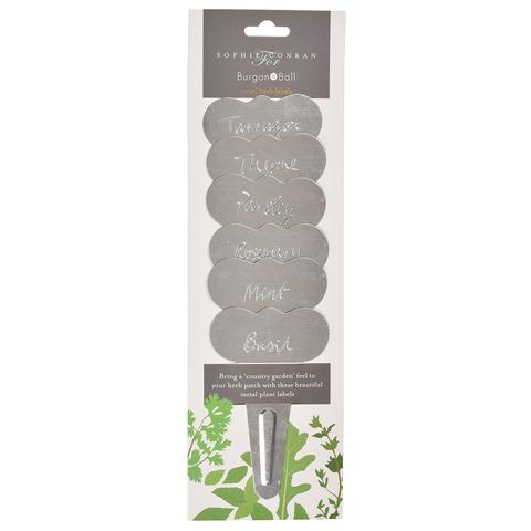 Metal Herb Labels By Sophie Conran